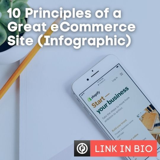10 Principles of a Great eCommerce Site (Infographic)